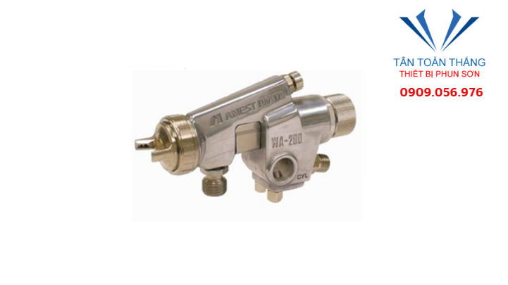 Tối Ưu Hiệu Quả Sơn Với Súng Phun Sơn Anest Iwata