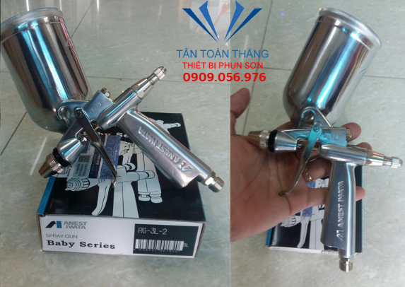 Tối Ưu Hiệu Quả Sơn Với Súng Phun Sơn Anest Iwata