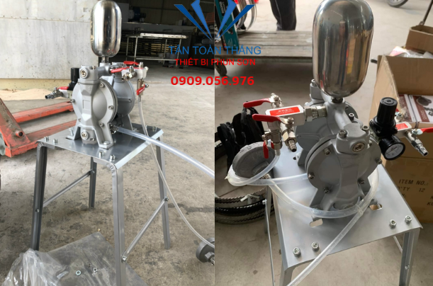 Top Những Loại Máy bơm sơn dùng hơi Phổ Biến Và Ứng Dụng