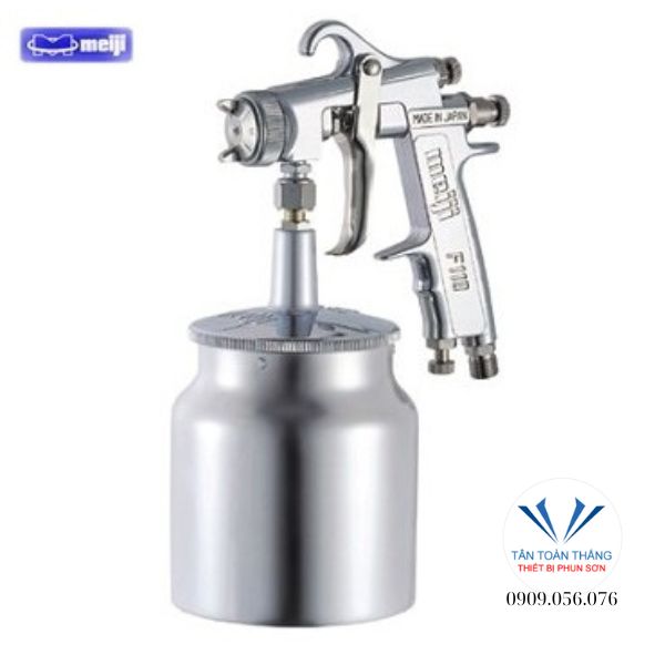 Các Lỗi thường Gặp Khi Sử Dụng Súng Phun Sơn MEIJI F110