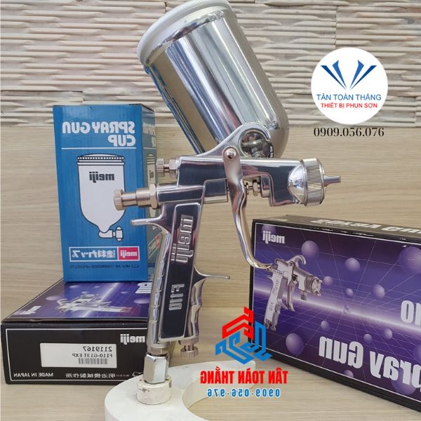 Các Lỗi thường Gặp Khi Sử Dụng Súng Phun Sơn MEIJI F110