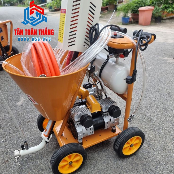 Máy Phun Sơn Chống Thấm C5 Được Sử Dụng Trong Lĩnh Vực Nào