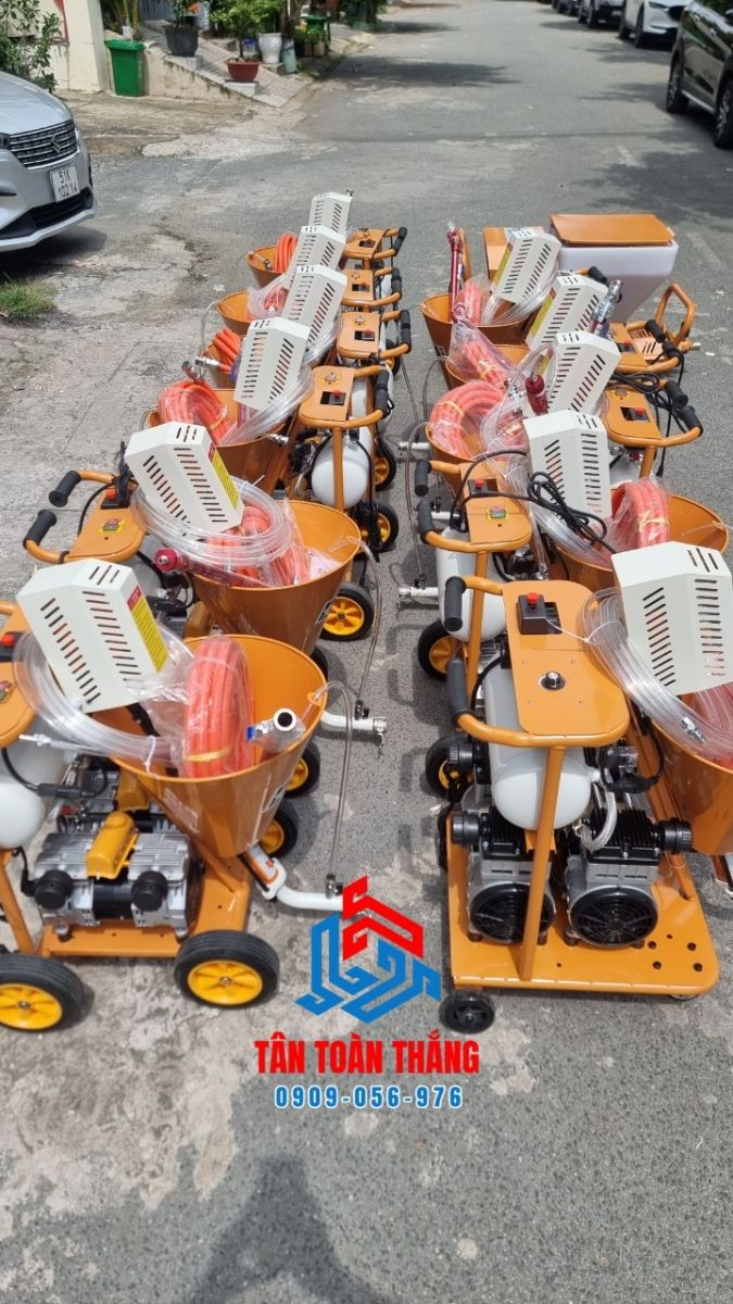 Máy Phun Sơn Chống Thấm C5 Được Sử Dụng Trong Lĩnh Vực Nào
