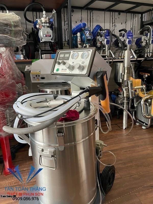 Máy Phun Sơn Tĩnh Điện Giúp Tối Ưu Hiệu Quả Sơn Phủ