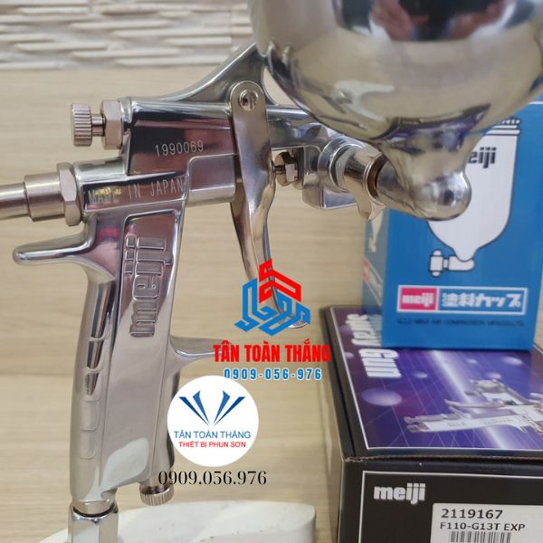 Nguyên Lý Hoạt Động Của Súng Phun Sơn meiji F100-G15T