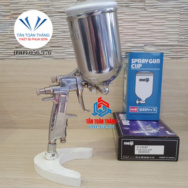 Nguyên Lý Hoạt Động Của Súng Phun Sơn meiji F100-G15T