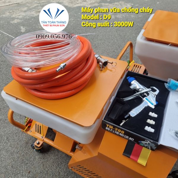 Tác Dụng Của Máy Phun Vữa Chống Cháy D9