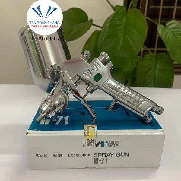 Tổng Hợp Các Loại Súng Phun Sơn Anest Iwata W71
