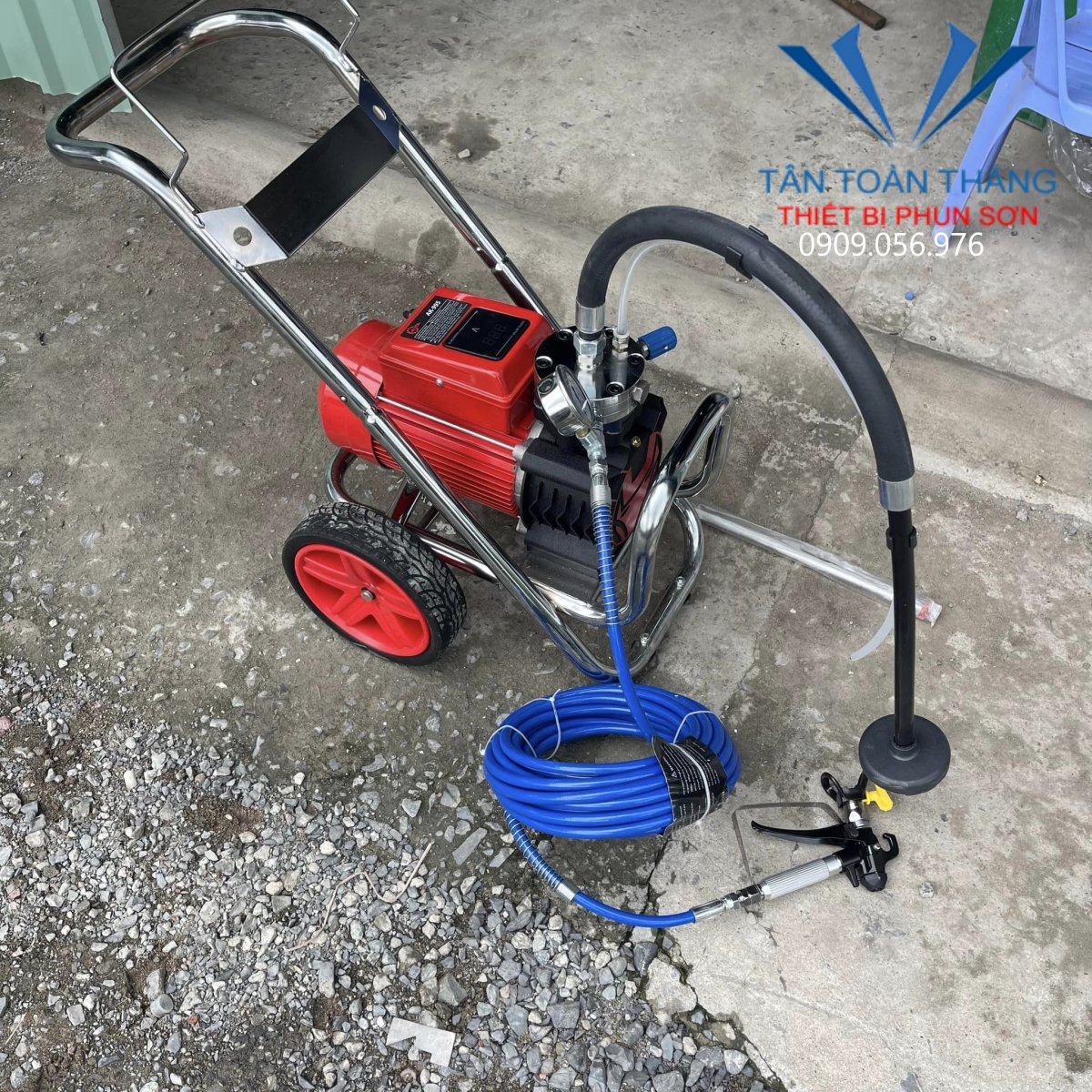 Ứng dụng của máy phun sơn trong đời sống