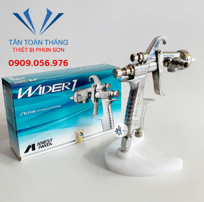 Giải Đáp Những Thắc Mắc Về Súng Phun Sơn Anest Iwata Wider1