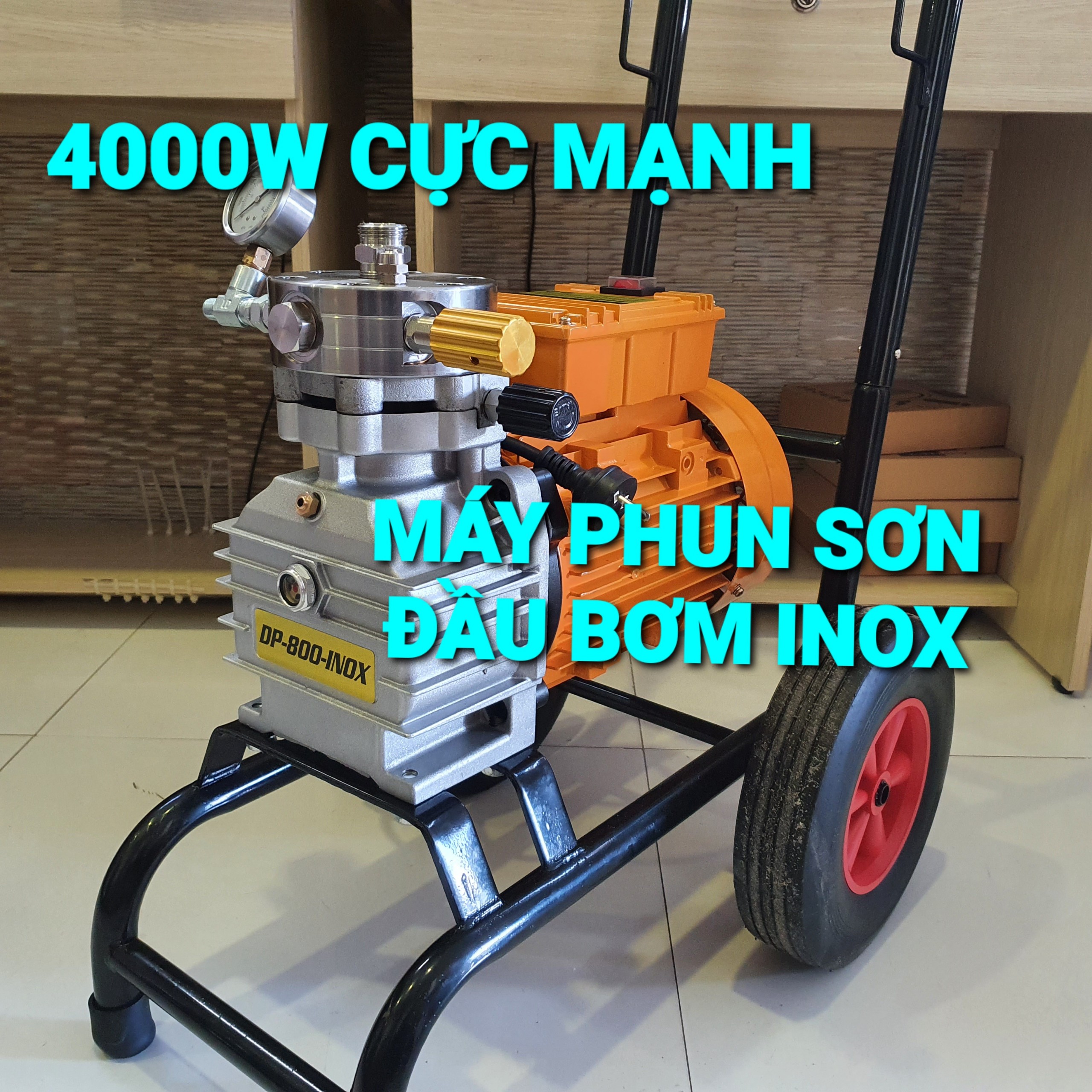 MÁY PHUN SƠN DẦU DP-6860E