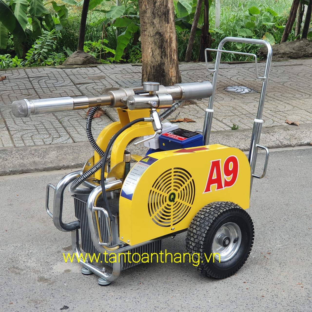 Địa chỉ cho thuê máy phun sơn giá tốt tại Hồ Chí Minh