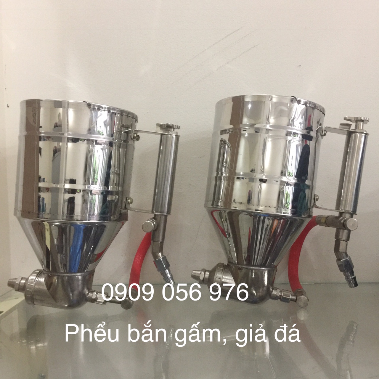 PHỂU PHUN GAI GẤM DÙNG HƠI