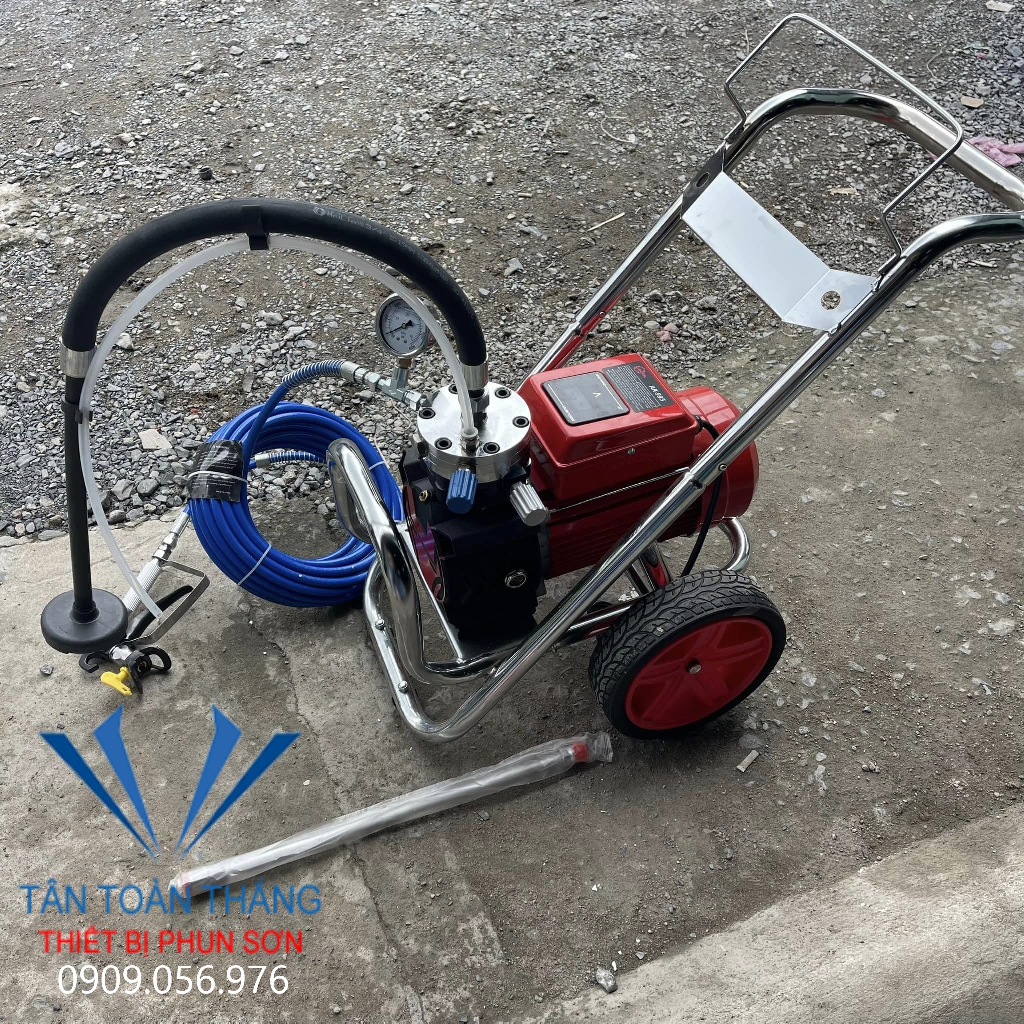 Ứng dụng của máy phun sơn trong đời sống